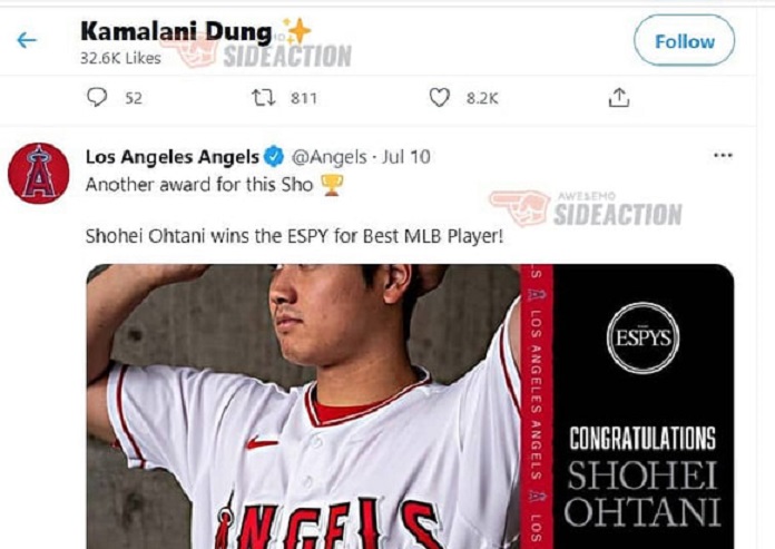 Shohei Ohtani Girlfriend (Kamalani Dung) Age, Height, Marriage, Net Worth,  Ig in 2023