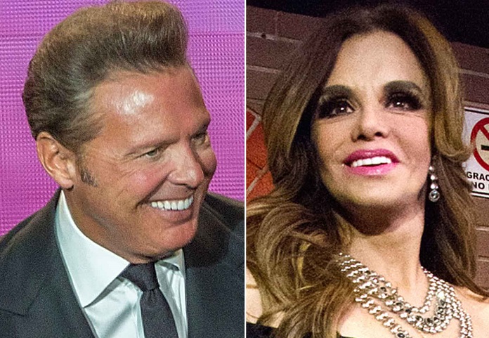 Luis Miguel and Lucia Mendez 