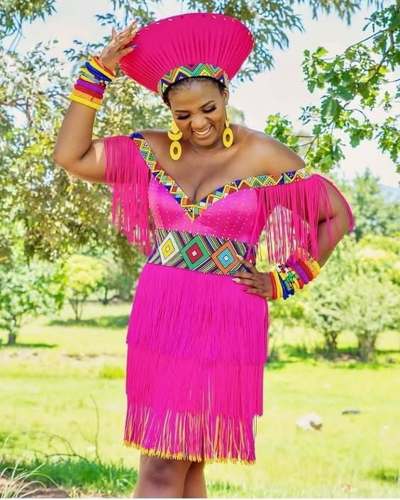 Zulu modern traditional clearance dresses