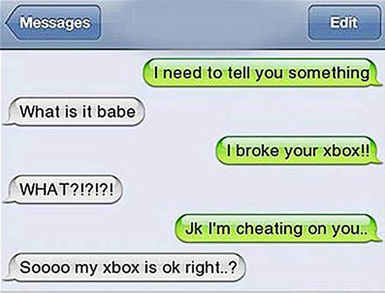 break-up text