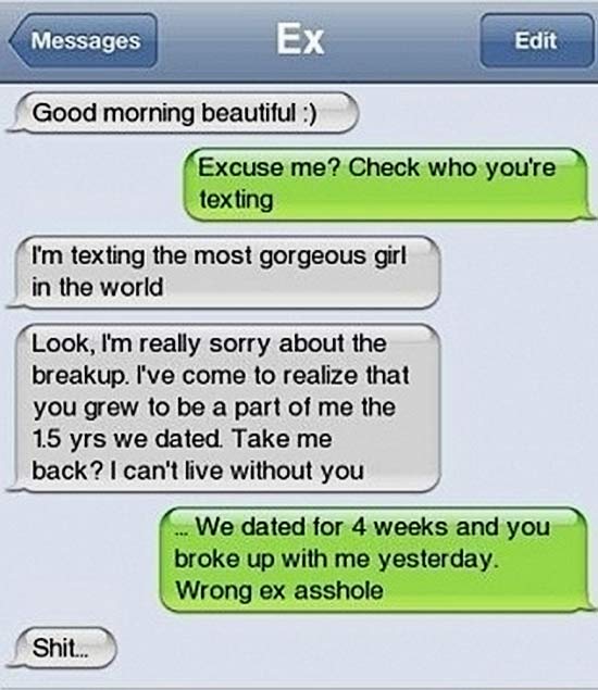 break-up text