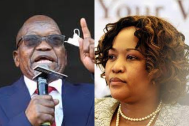 Jacob Zuma and Kate Mantsho 