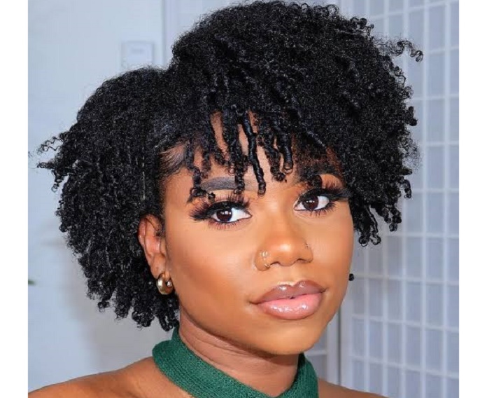 Short afro hairstyles 