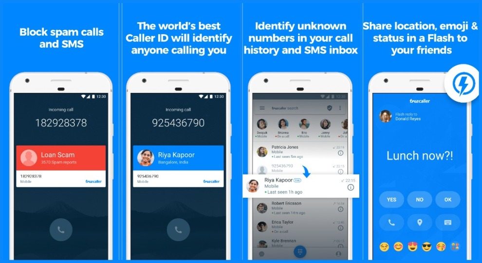 truecaller app locating my phone