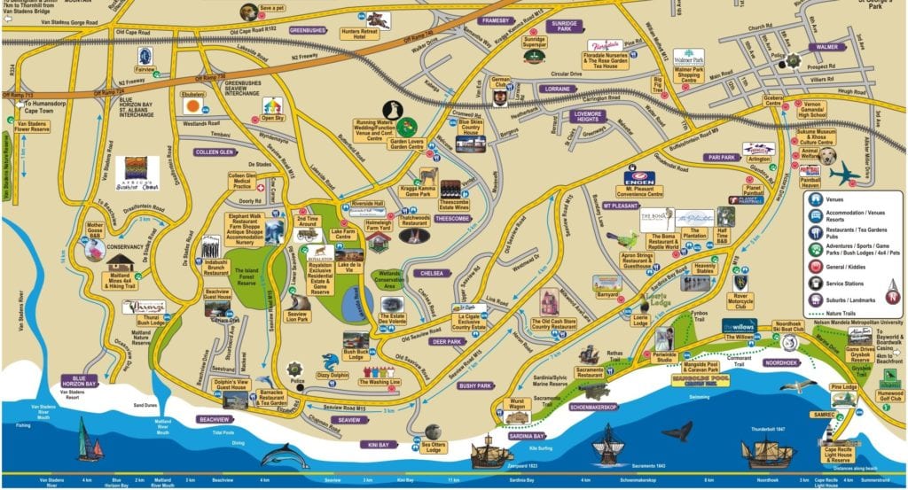 Port Elizabeth Map