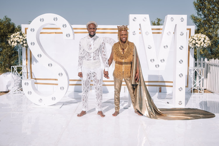 Somizi Mhlongo and Mohale Motaung