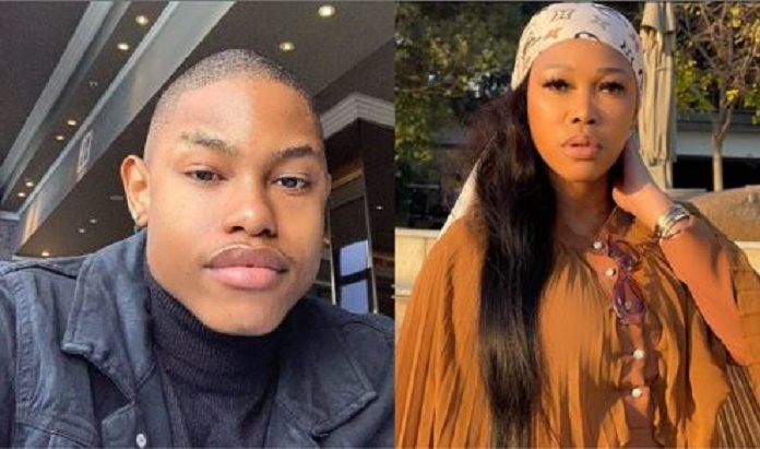 Sonia Mbele's son, Donell Sedibe