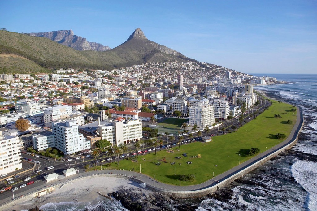 Aerial View Sea Point