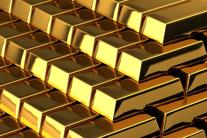 A pile of nice shiny gold bars - south african natural resources