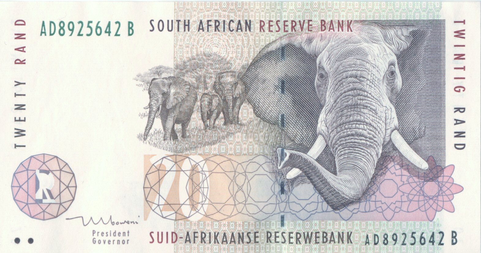 South_African_Twenty-Rand - dollars to rand