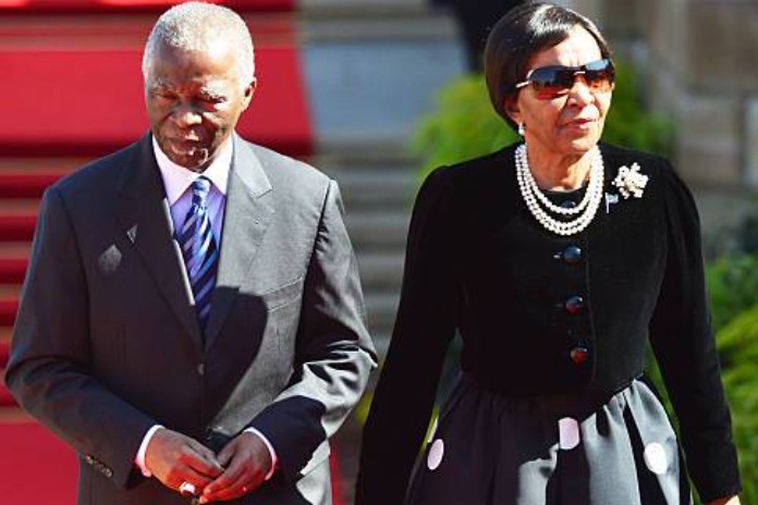 Thabo Mbeki and Zanele Dlamini
