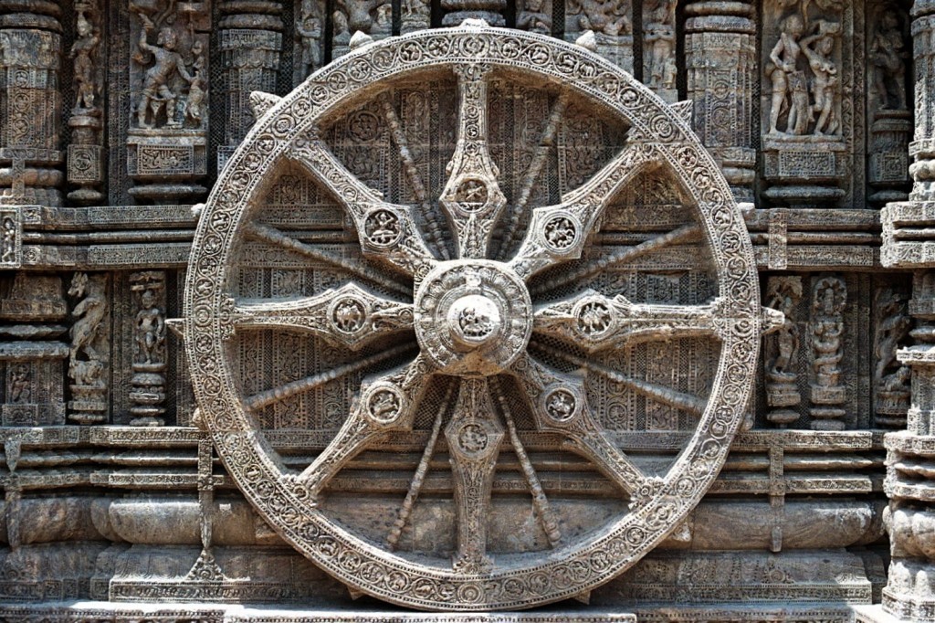 The wheel of Dharma
