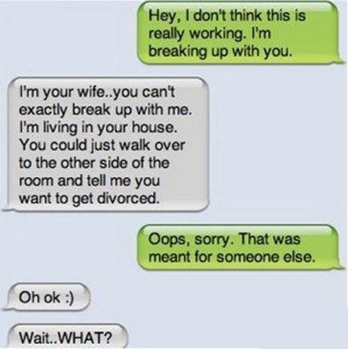 break-up text