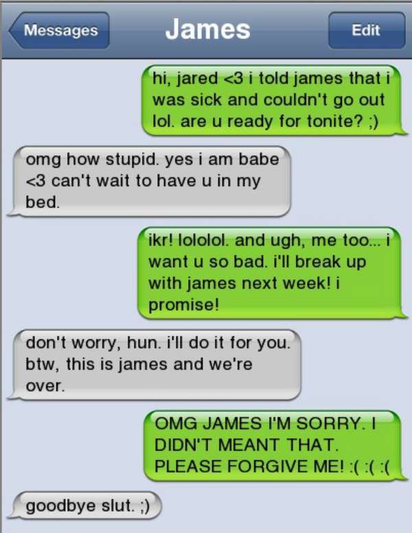 break-up text