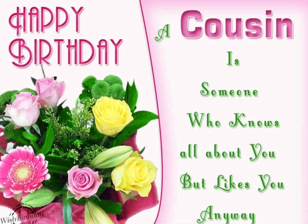 Best Birthday Wishes For Cousin Boy