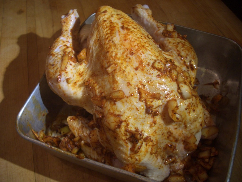old fashioned roasted chicken
