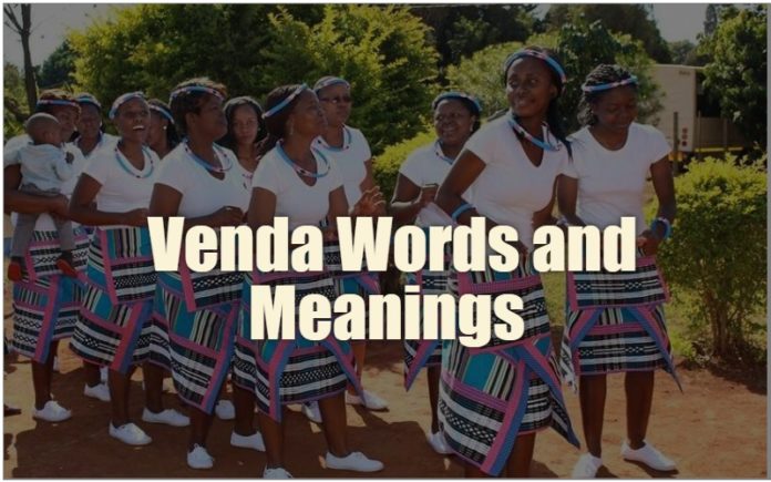 Basic Venda Words and Meanings