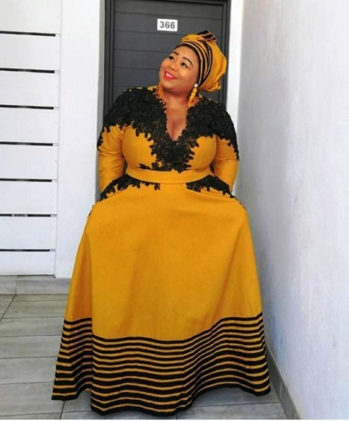 Traditional dresses for hot sale big ladies